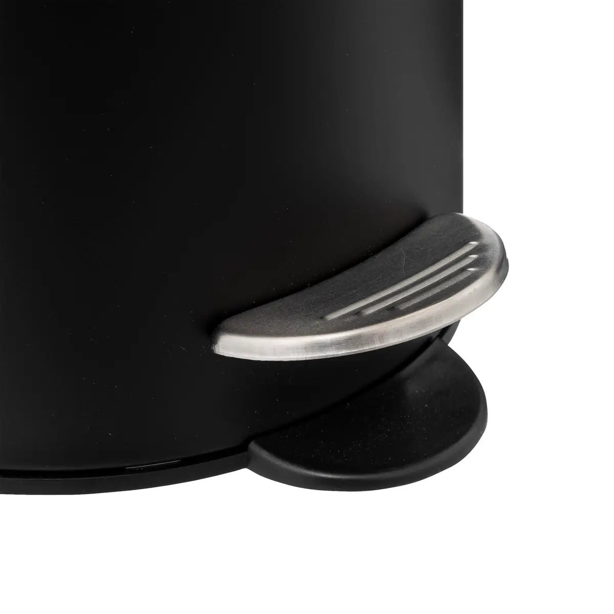 Poubelle métal soft close 3L "Colorama" noir