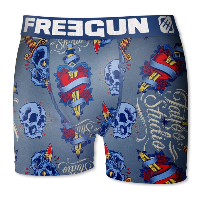 calzoncillo boxer freegun para niño tatoostudio