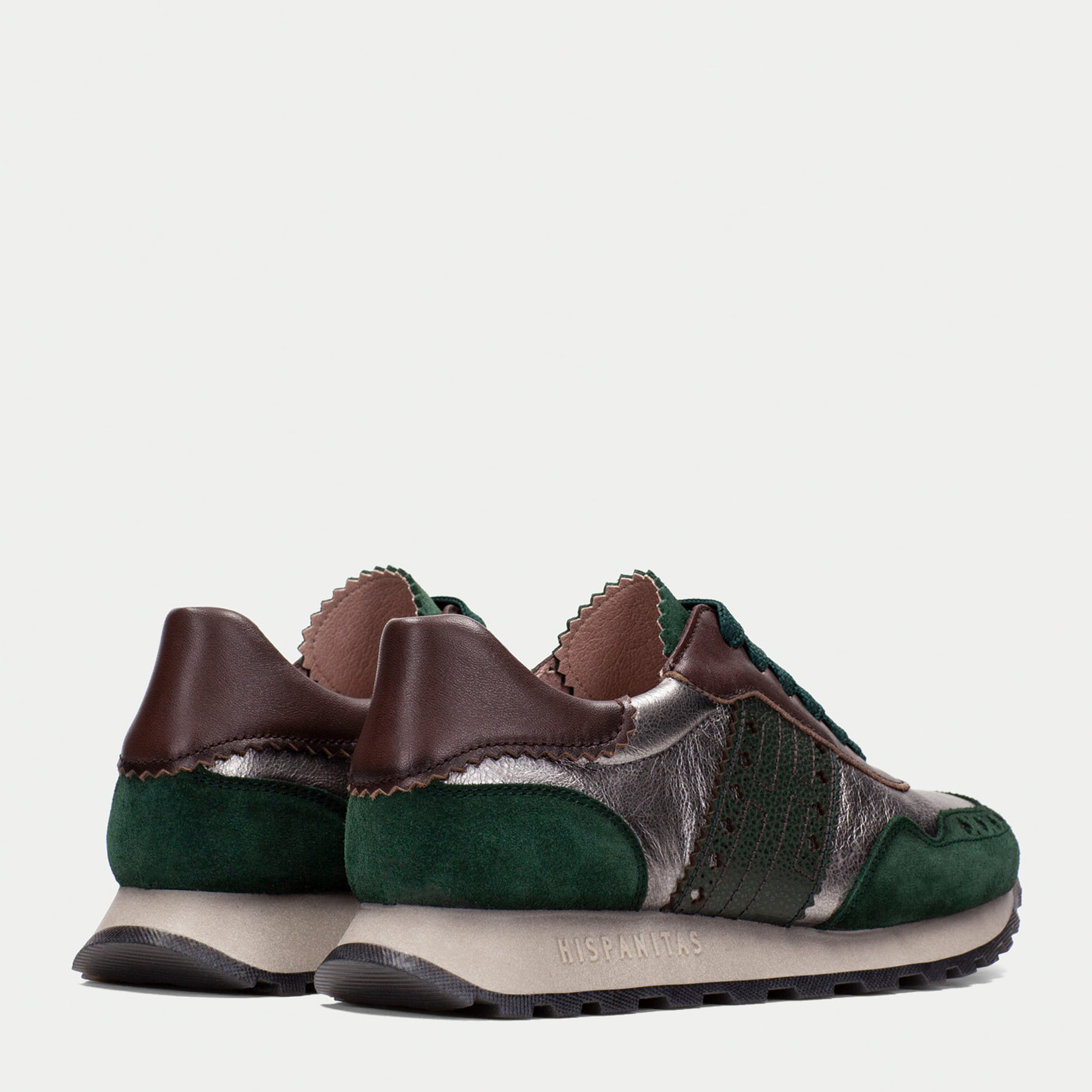 Deportivo Loira Verde acero marron 3 cm