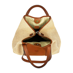 Bolso de hombro Cheval Firenze Formentera Camel