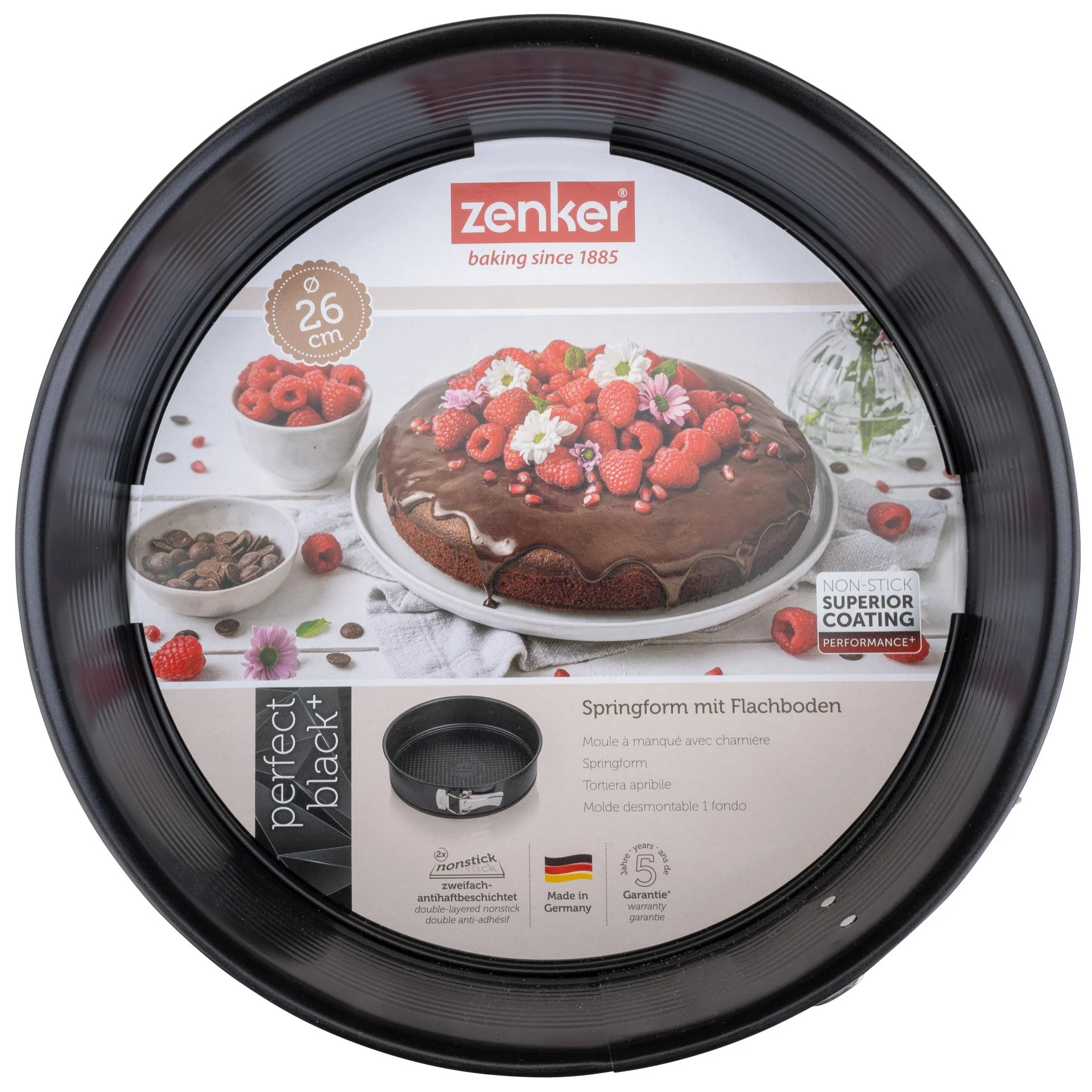 Moule à manqué à charnière 26 cm Zenker PerfectBack+