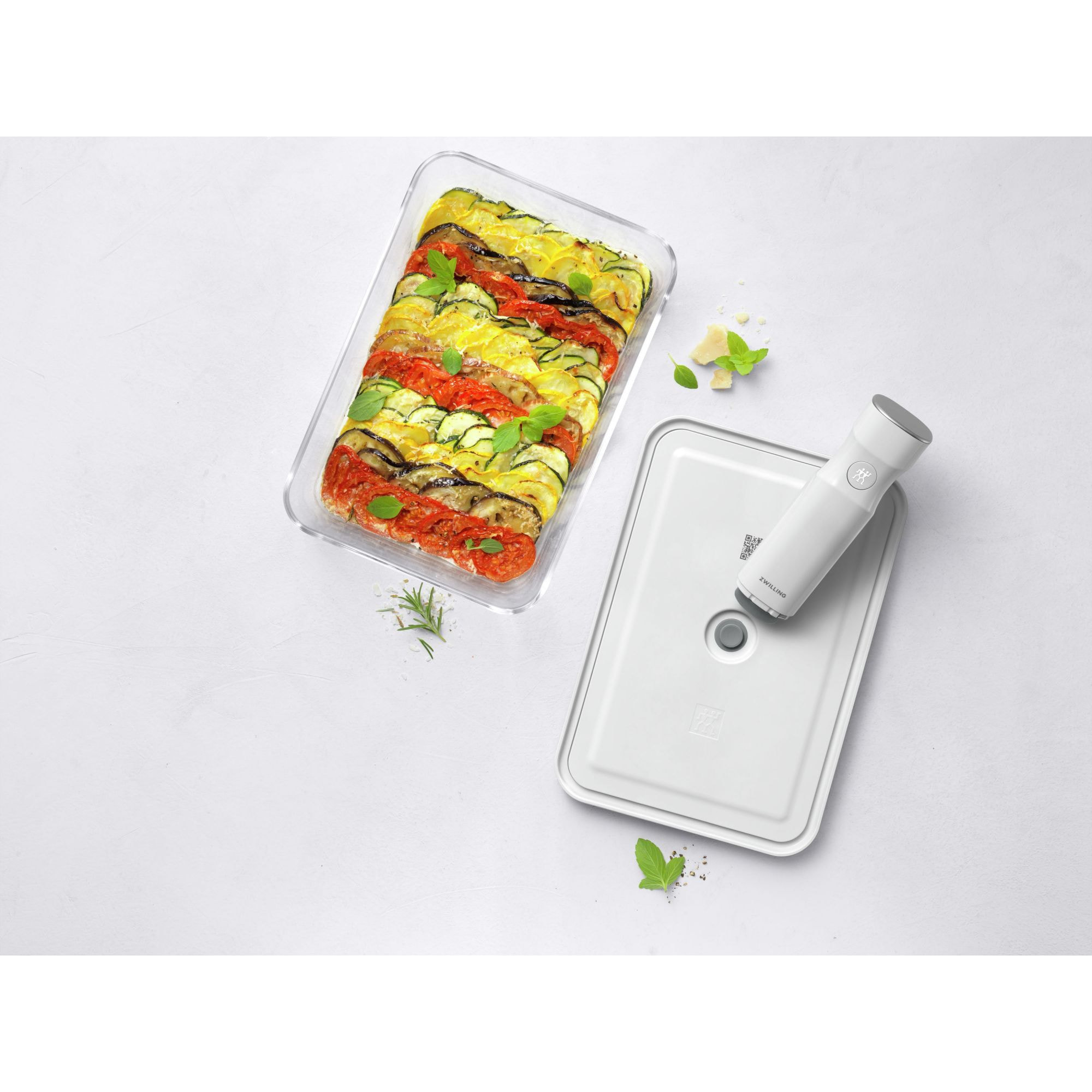 Boîte sous vide - gratin - verre - rectangulaire ZWILLING® FRESH & SAVE