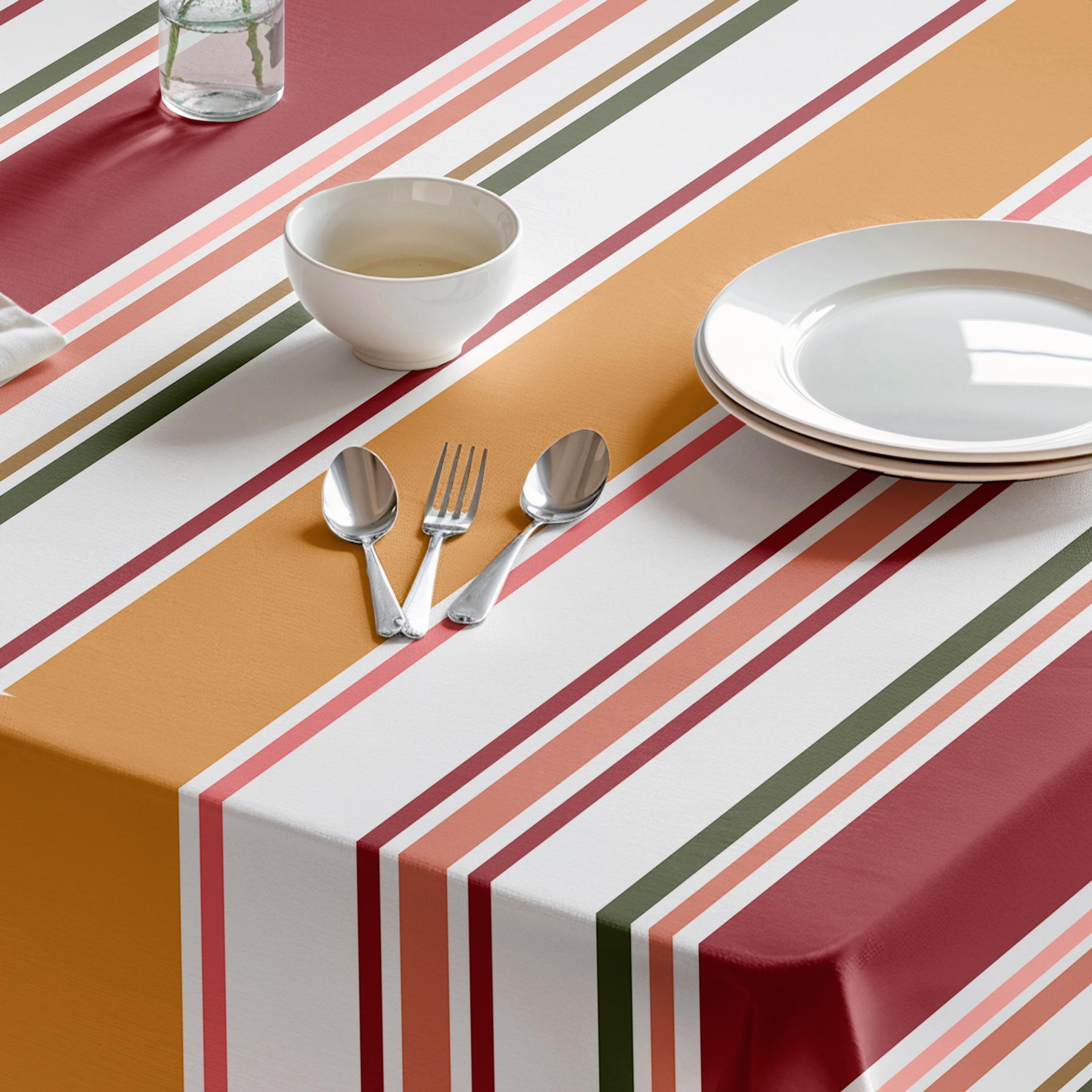 Nappe imprimée anti-tâches JARA MULTICOLORE