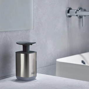 Extend Egouttoir extensible avec bonde + pompe à savon liquide inox