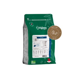 Café Bio Inde - Pur Robusta - Grain 250g