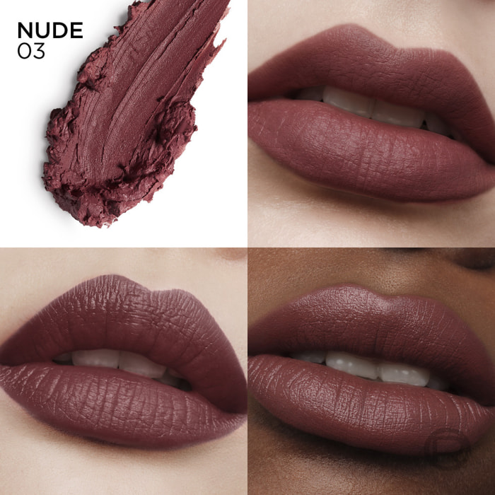 L'Oréal Paris x Mugler Rouge à Lèvres Power Matte Nude 03