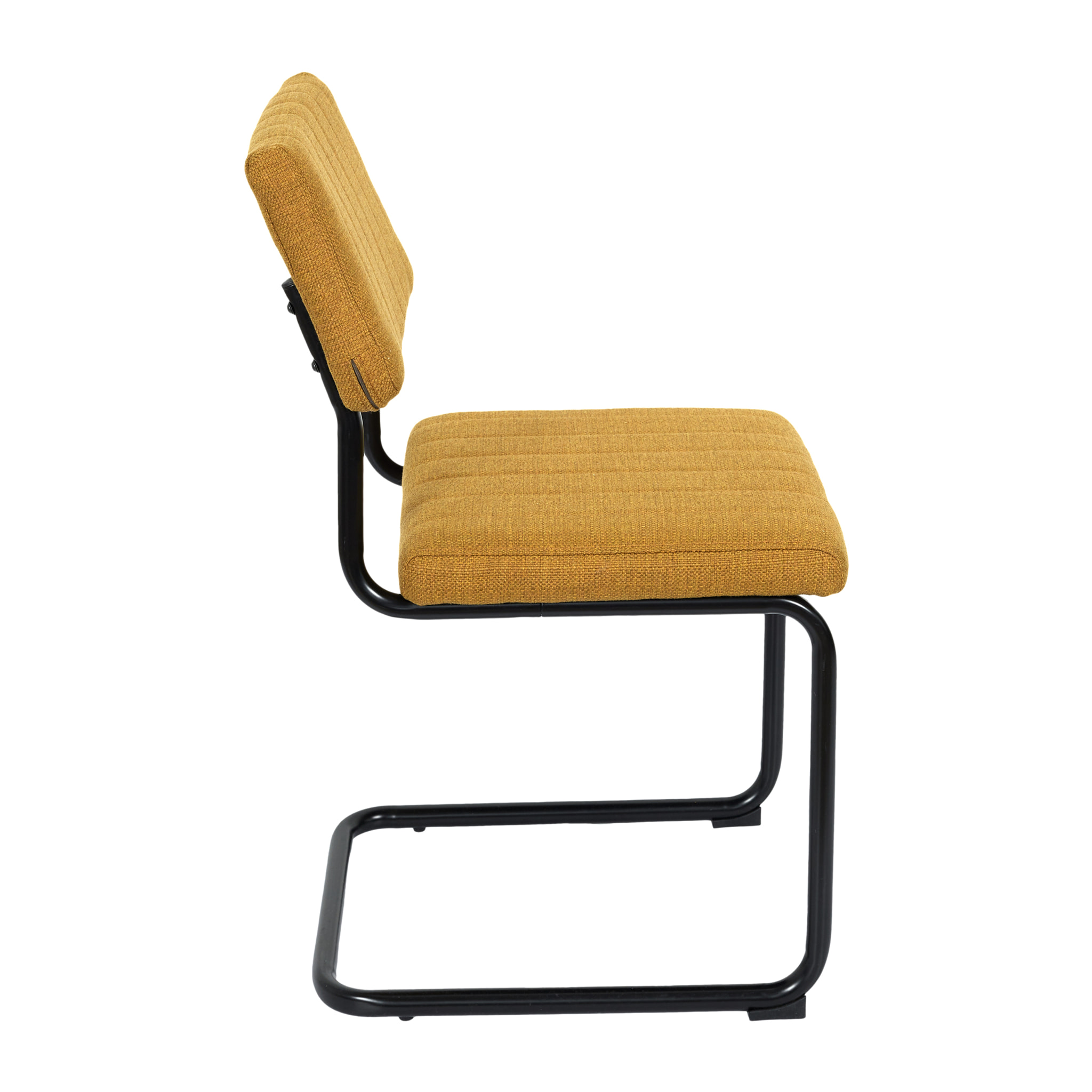 Chaise Alban Moutarde - Lot De 2