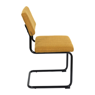 Chaise Alban Moutarde - Lot De 2