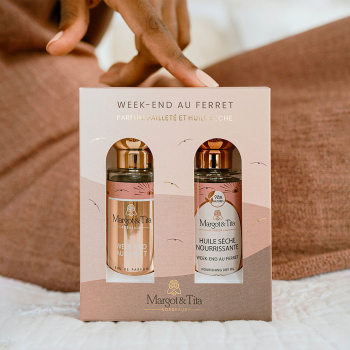 Week-End au Ferret - Coffret Week-End au Ferret Eau de Parfum 30ml + Huile Sèche Nourrissante 30ml