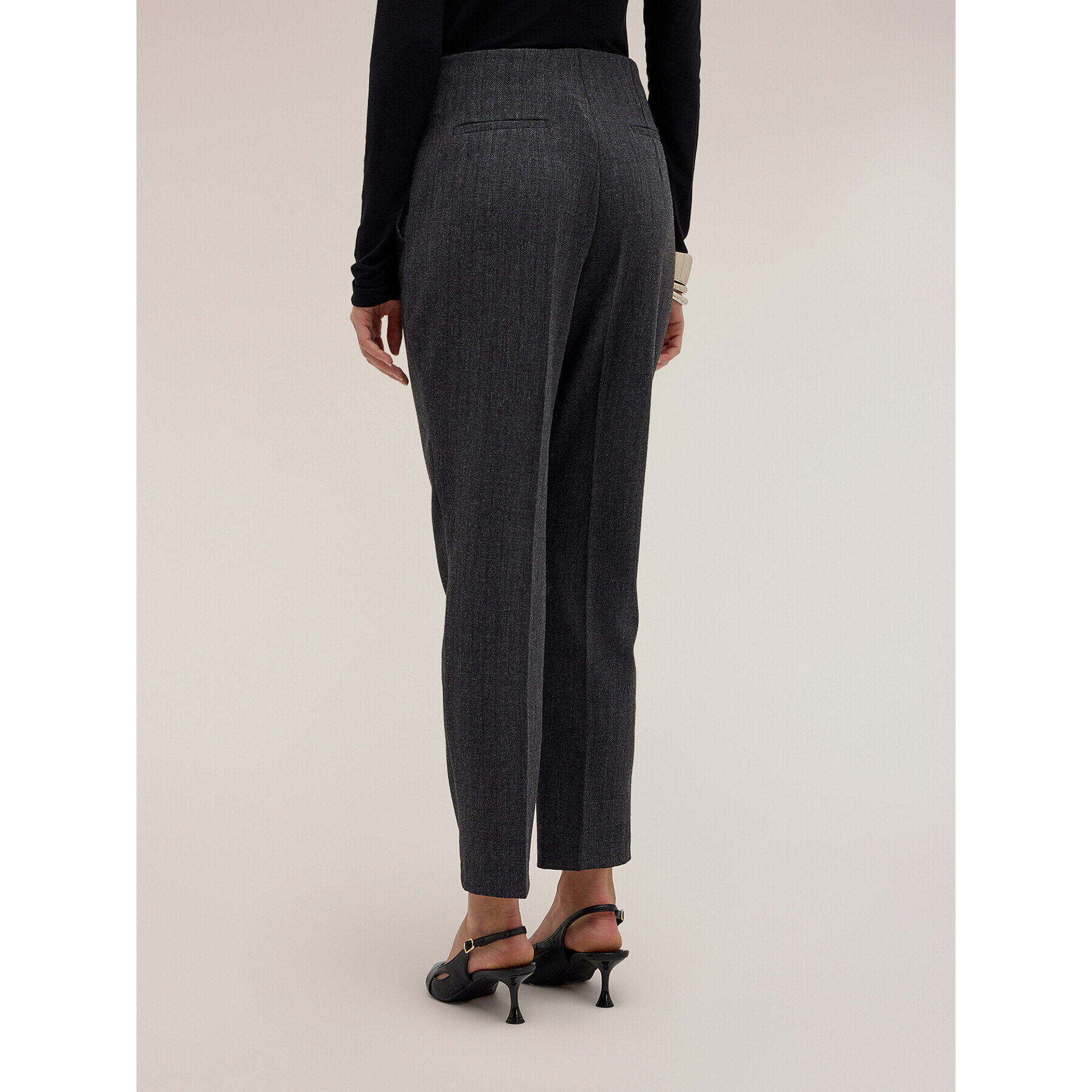 Motivi - Pantaloni regular The Tailoring Lab - Grigio