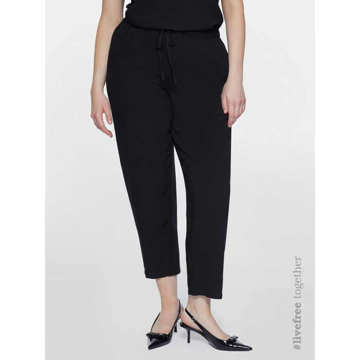 Fiorella Rubino - Pantalón jogger - Negro