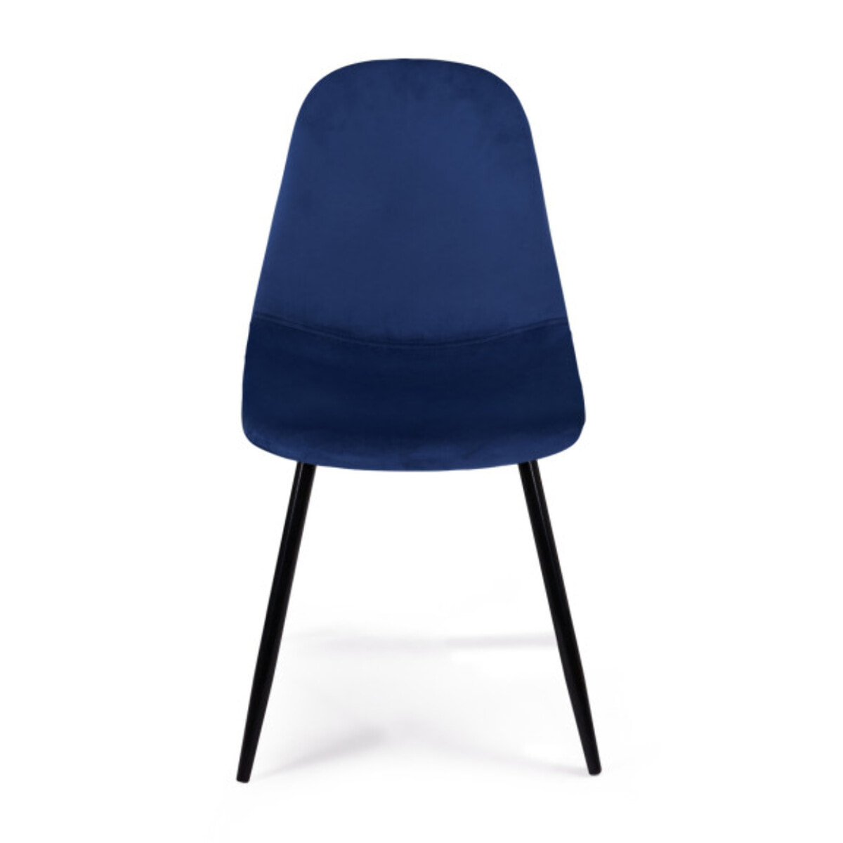 Chaises Sofia - Bleu - pied noir