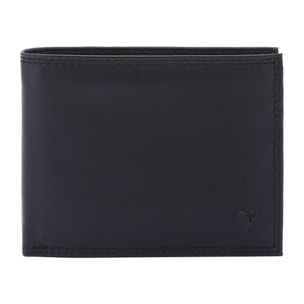 Portafoglio uomo in vera pelle - Modello False - Casual - 10.0 x 12.0 x 3.0 cm