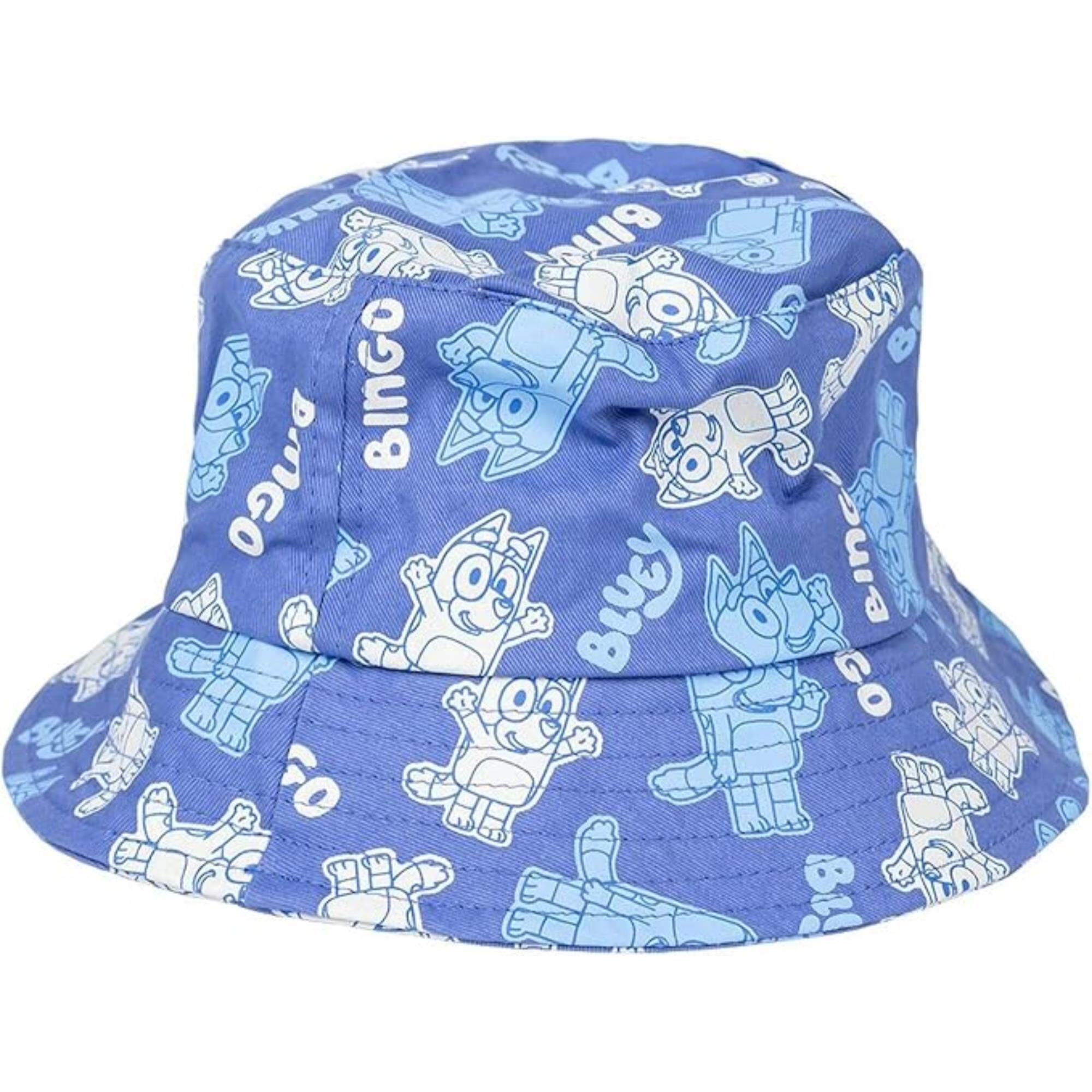 Gorro infantil de pescador de bluey cap, azul, talla única boy's