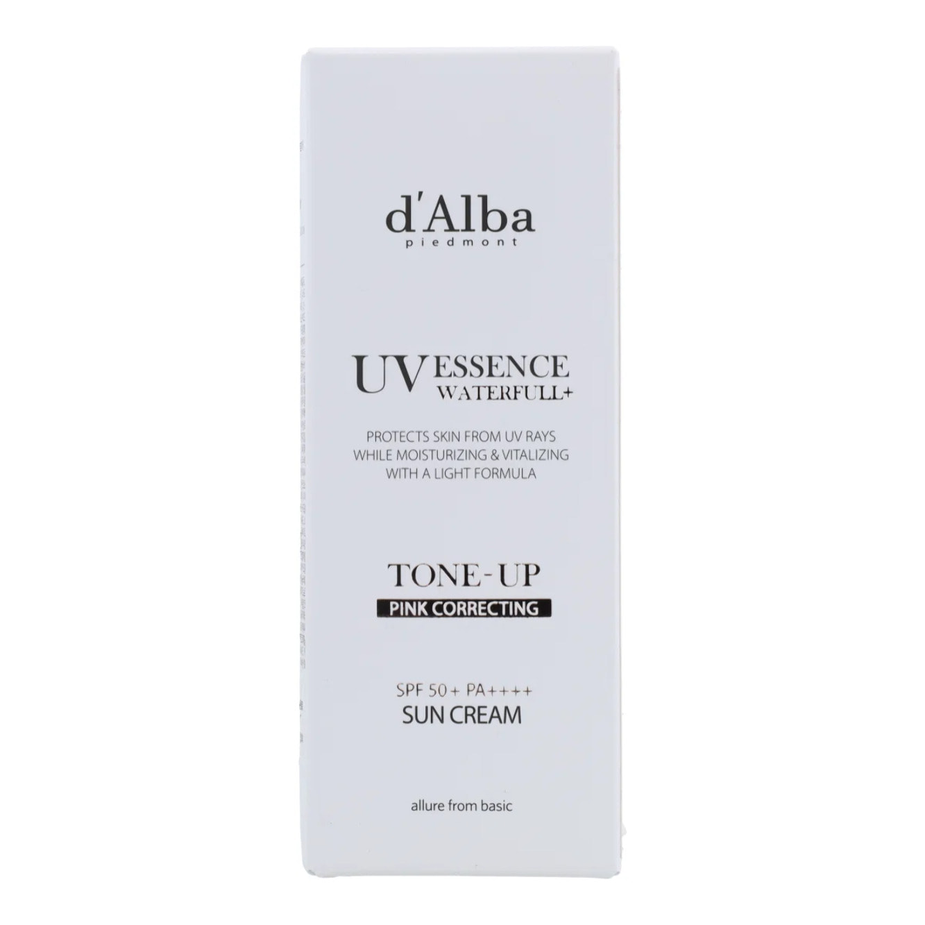 Protector solar Waterfull Tone-Up Sun Cream d'Alba 50 ml