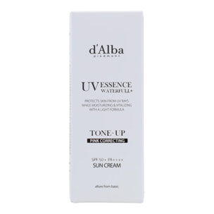 Protector solar Waterfull Tone-Up Sun Cream d'Alba 50 ml