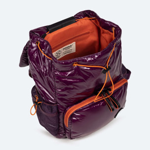 GLOSS RECYCLED BACKPACK C/WINE