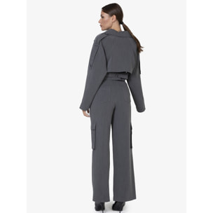 Pantaloni da donna Made in Italy - Modello Novara Pro - Poliestere/Viscosa