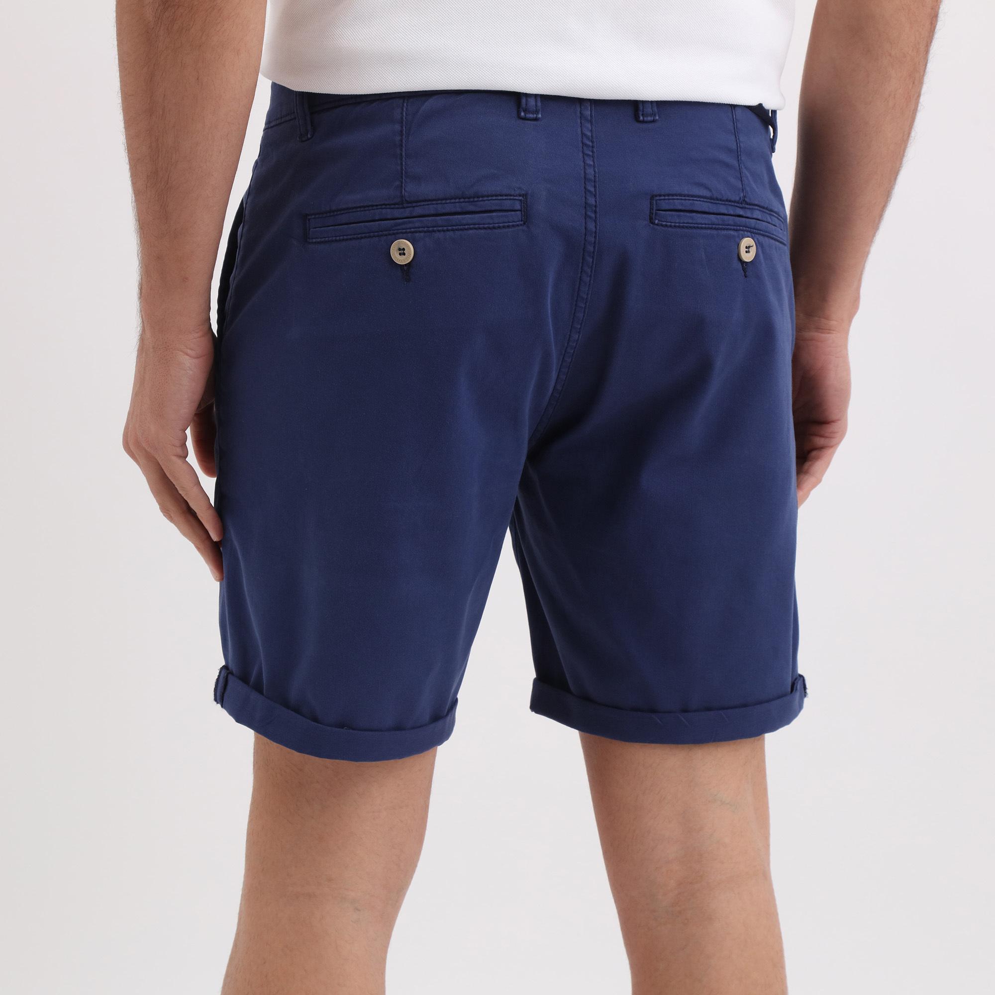 Bermuda gabardine stretch tasca america Polo Club St Martin Blu