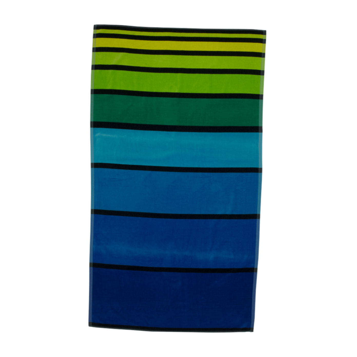 Telo Mare Spugna Jacquard Spiaggia Disegno Big Stripe