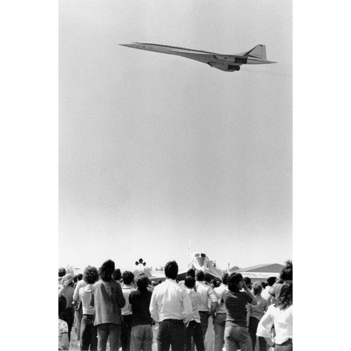 Tableau vintage le concorde supersonic  Tableau alu Dibond