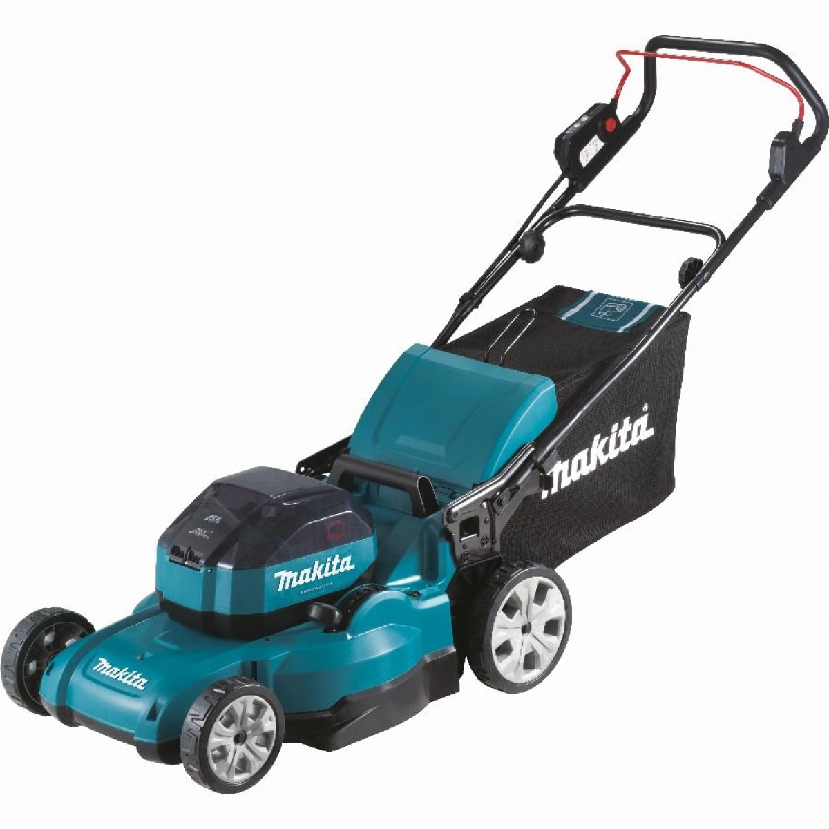Cortacésped XPT 48 cm 64V max - MAKITA - con 1 batería 40V 4.0Ah - cargador - LM001JM101