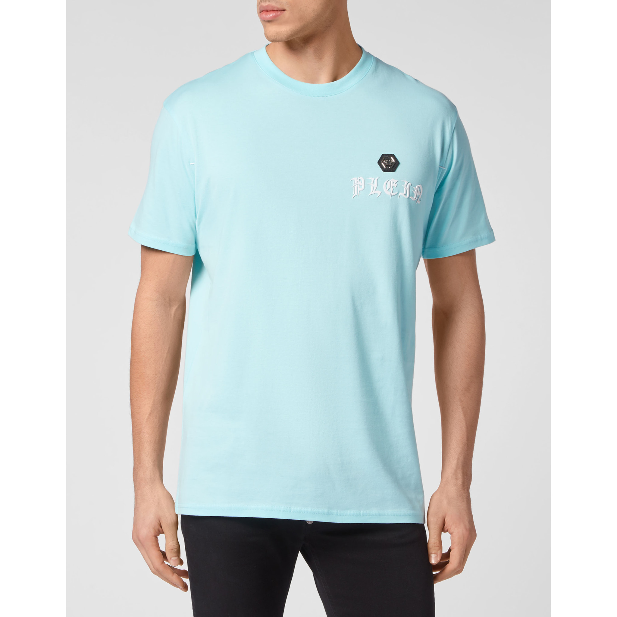 PHILIPP PLEIN T-Shirt Round Neck GOTHIC PLEIN