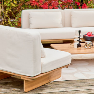 Salon de jardin bois d'acacia 4 places ARMONIA