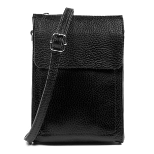 Albaretto Borsa a tracolla da donna in vera pelle finitura Dollaro