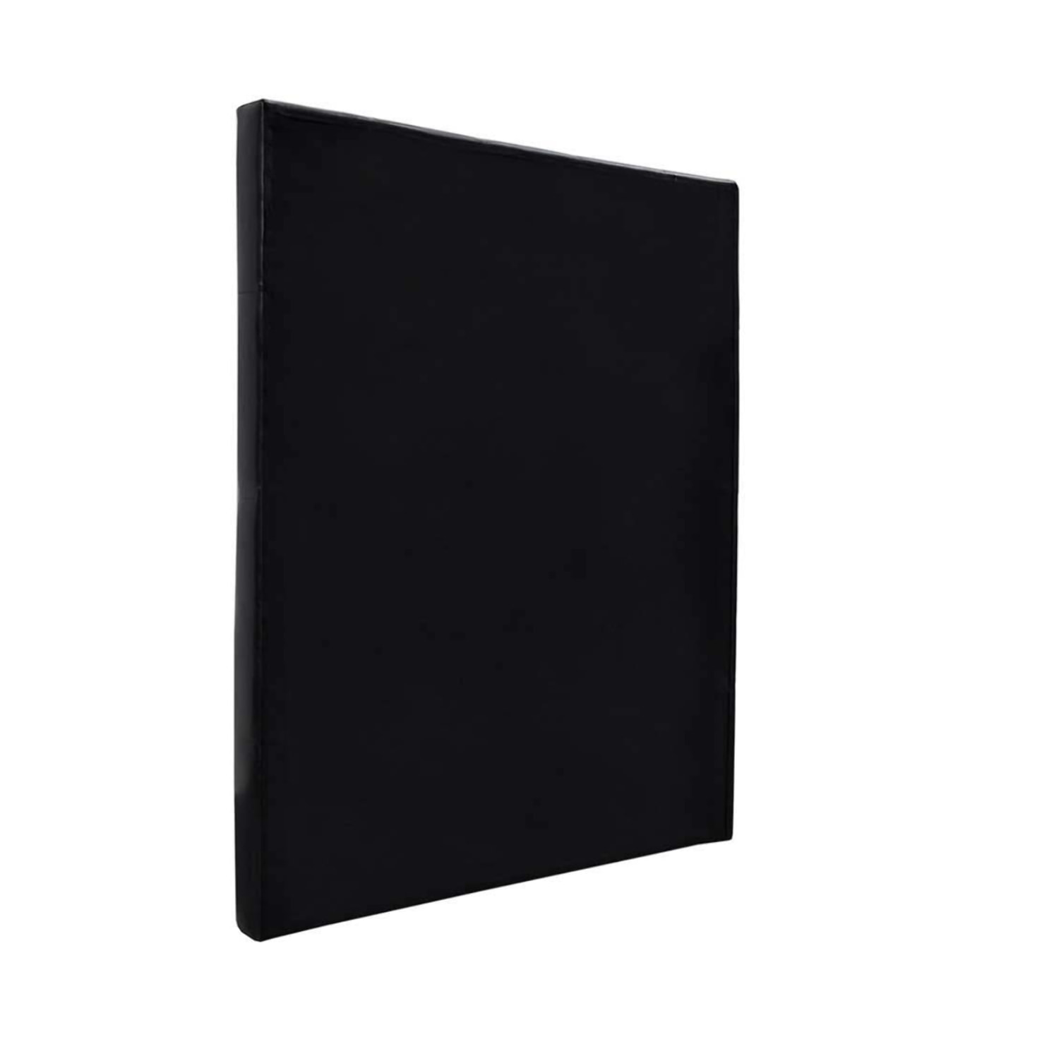 Tête de lit capitonnée "Déco" - 99 cm - Noir - En PVC