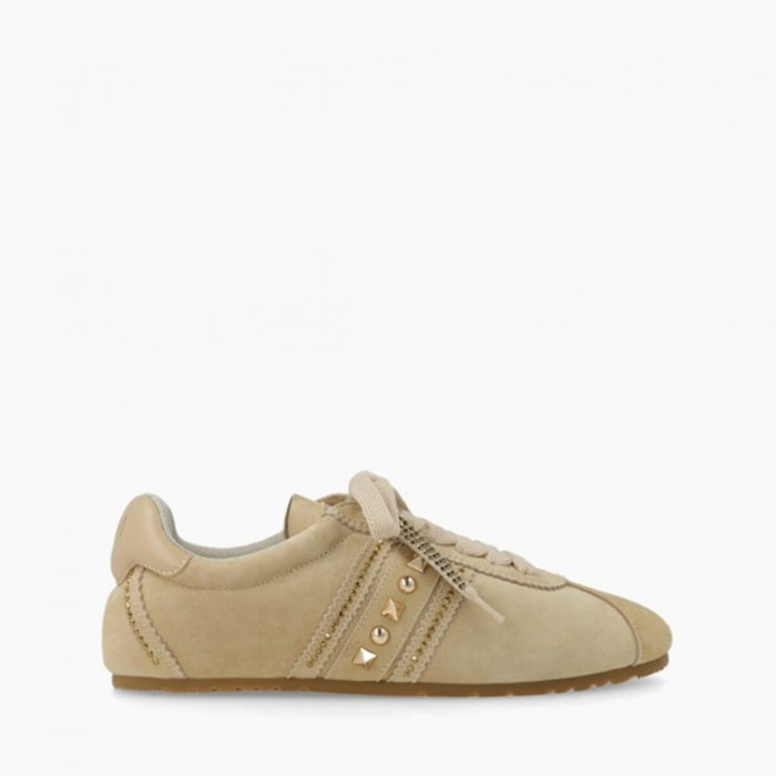 ZAPATILLAS DEPORTIVAS BEIGE A-DUERO