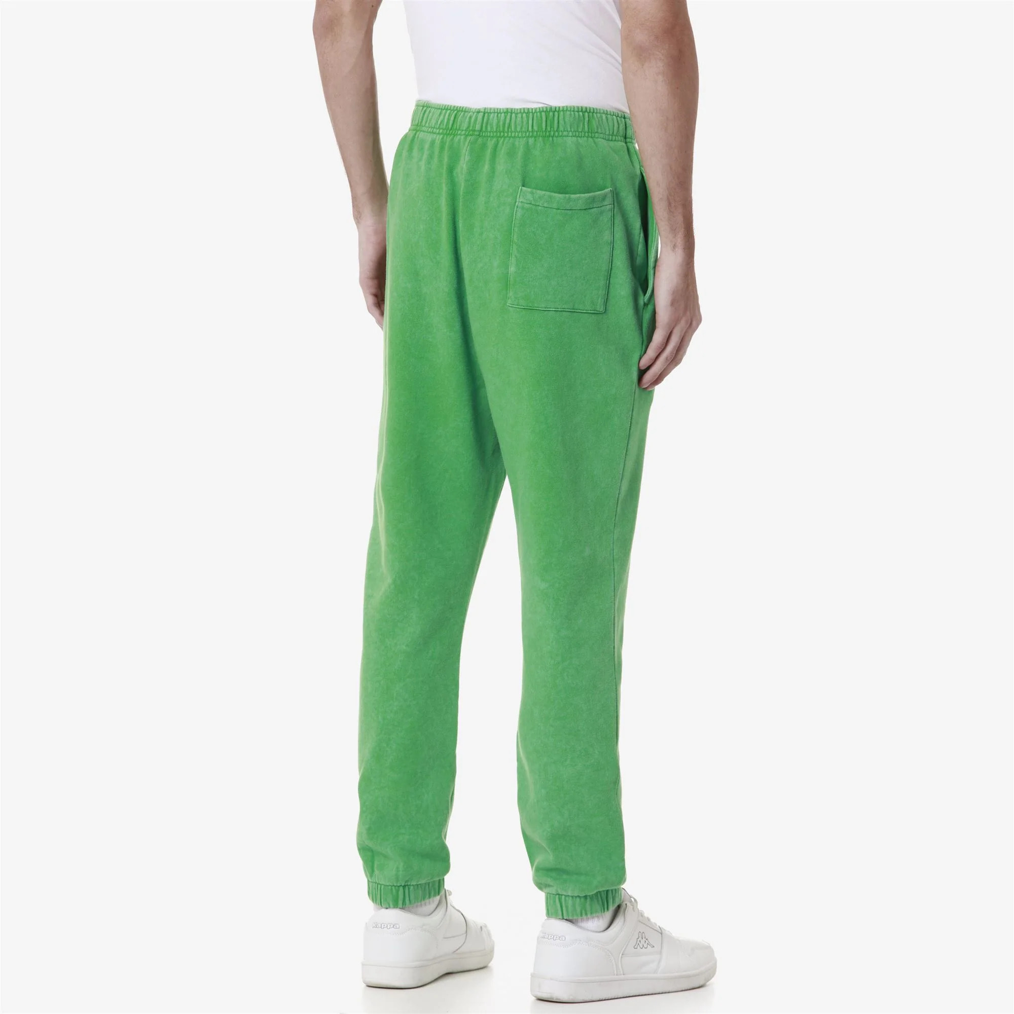 Kappa - Pantaloni Uomo Verde - Authentic Premium Lazlo