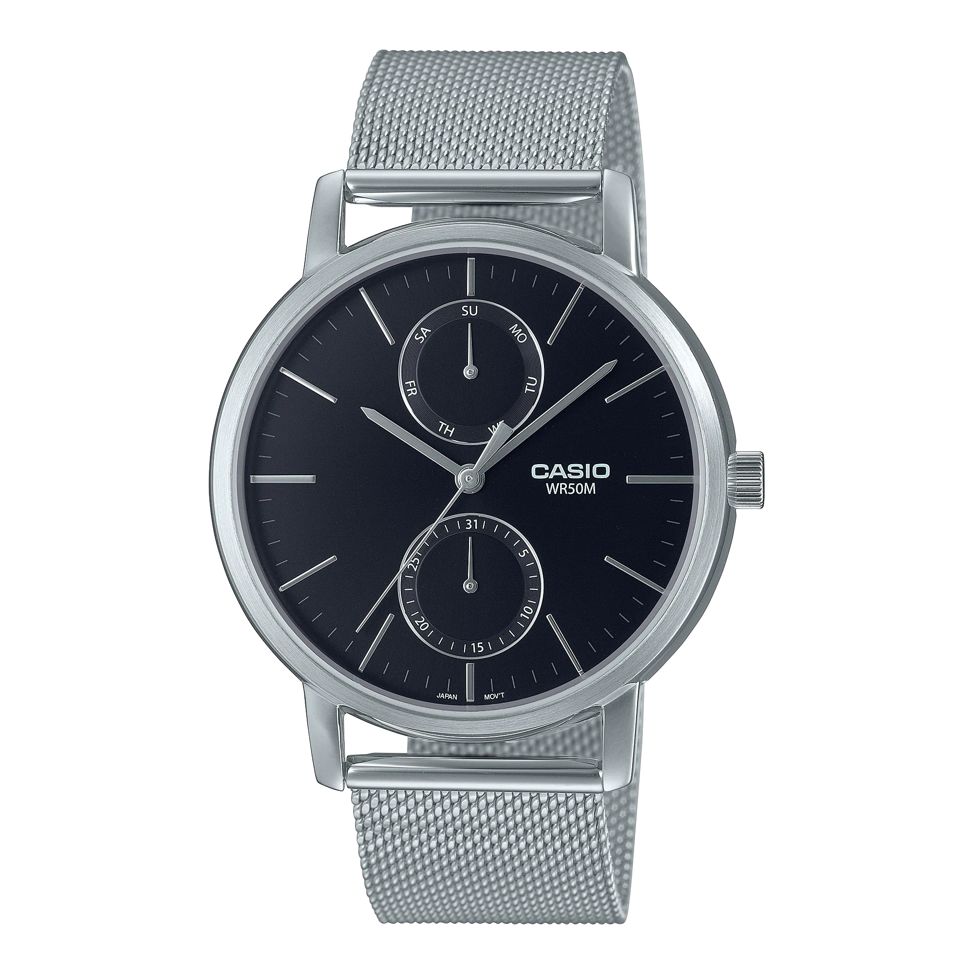 Reloj Casio MTP-B310M-1AVEF Hombre Analogico Cuarzo con Correa de Acero inoxidable