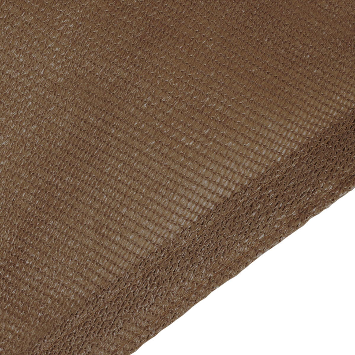 Voile d'ombrage triangulaire taupe 5x5x5m