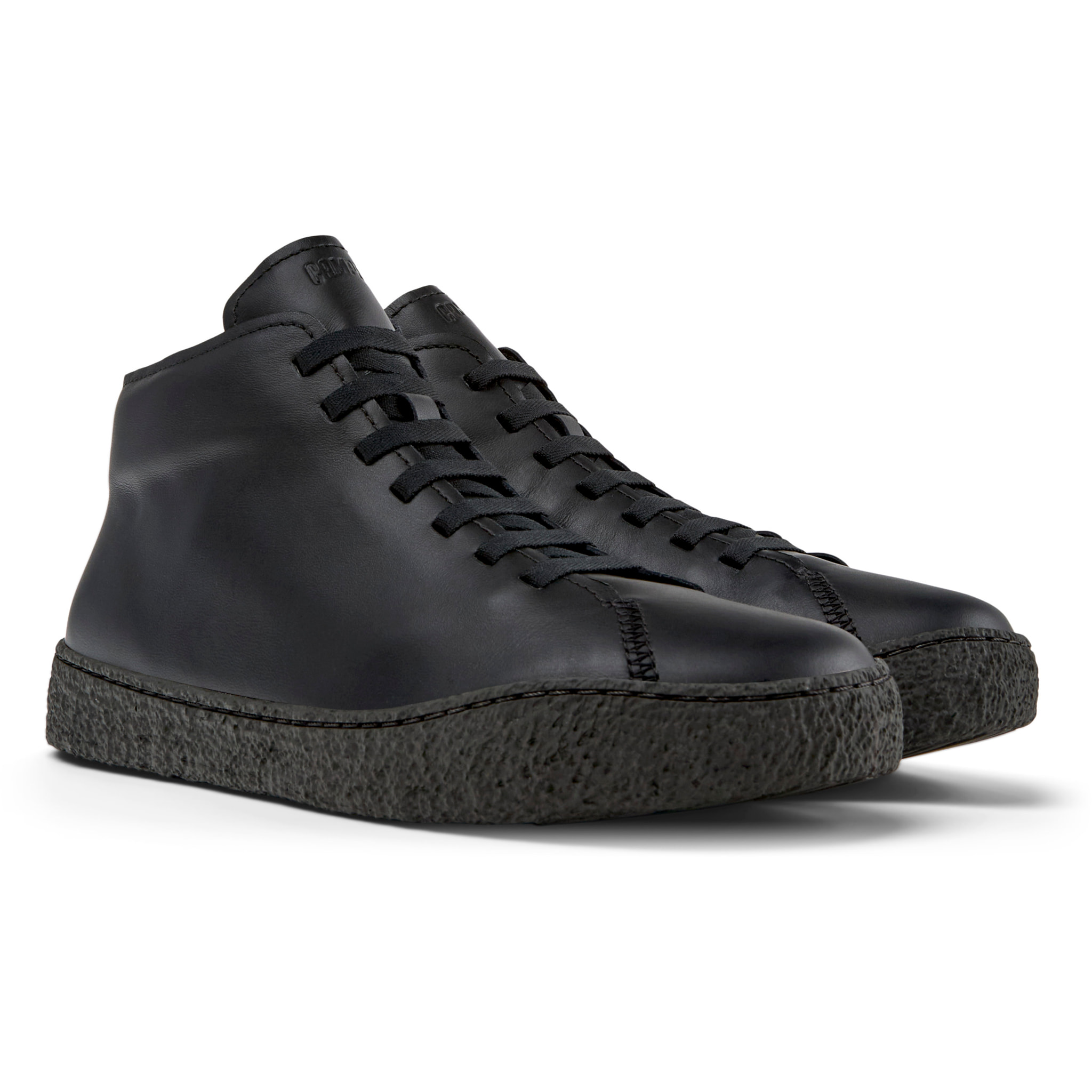 Botines - CAMPER Peu Terreno - Negro - Cuero liso