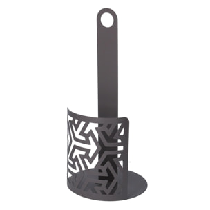 Portascottex in metallo frecce grigio tondo cm ø15h33