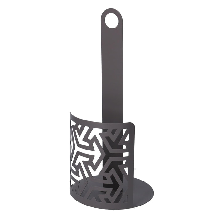 Portascottex in metallo frecce grigio tondo cm ø15h33