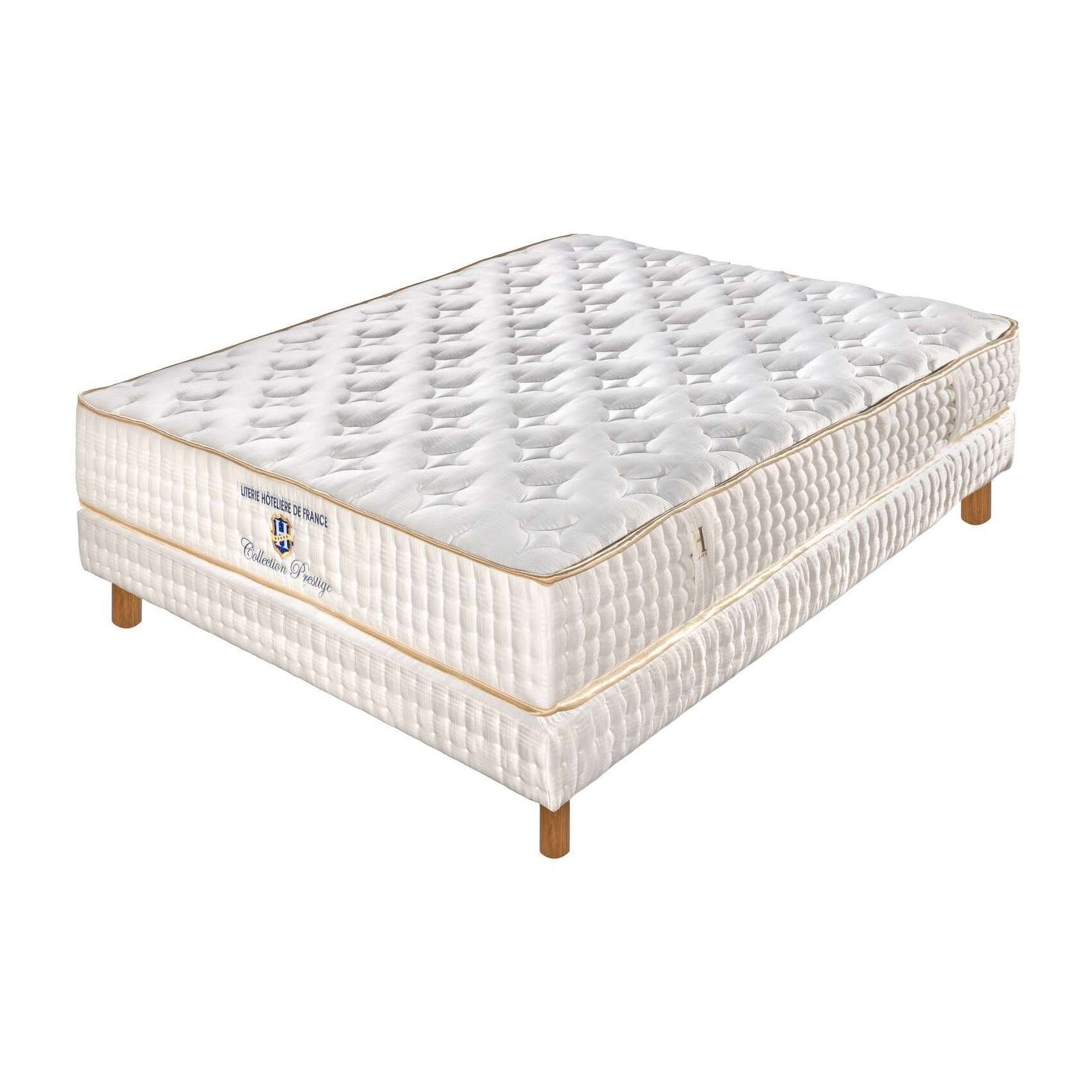 ENSEMBLE Prince - Matelas 2 places + 1 Sommier