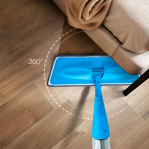 Mopa con depósito de líquido y cabezal giratorio 360º.