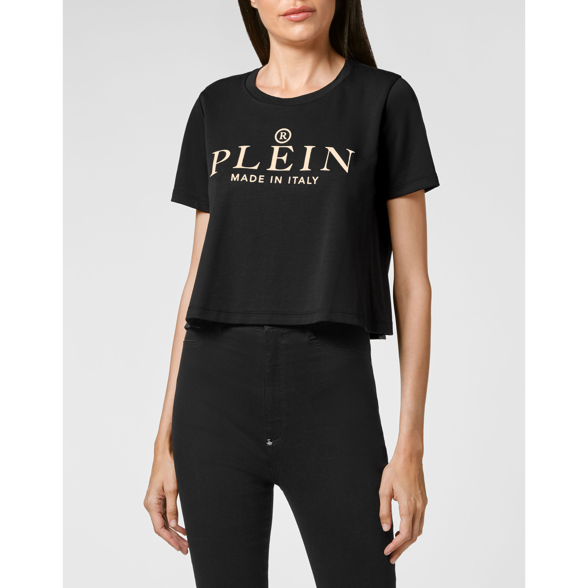 PHILIPP PLEIN T-Shirt Round Neck ICONIC PLEIN
