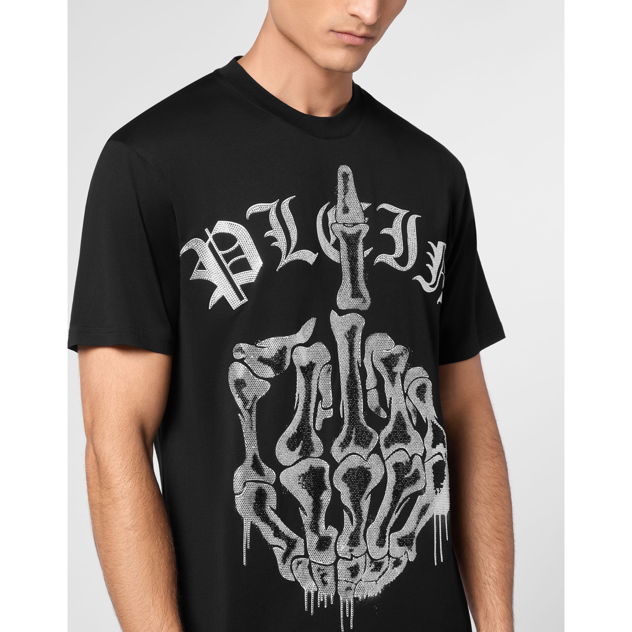 PHILIPP PLEIN Maglietta a girocollo ICONIC PLEIN