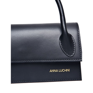 Borsa a spalla Anna Luchini Nero