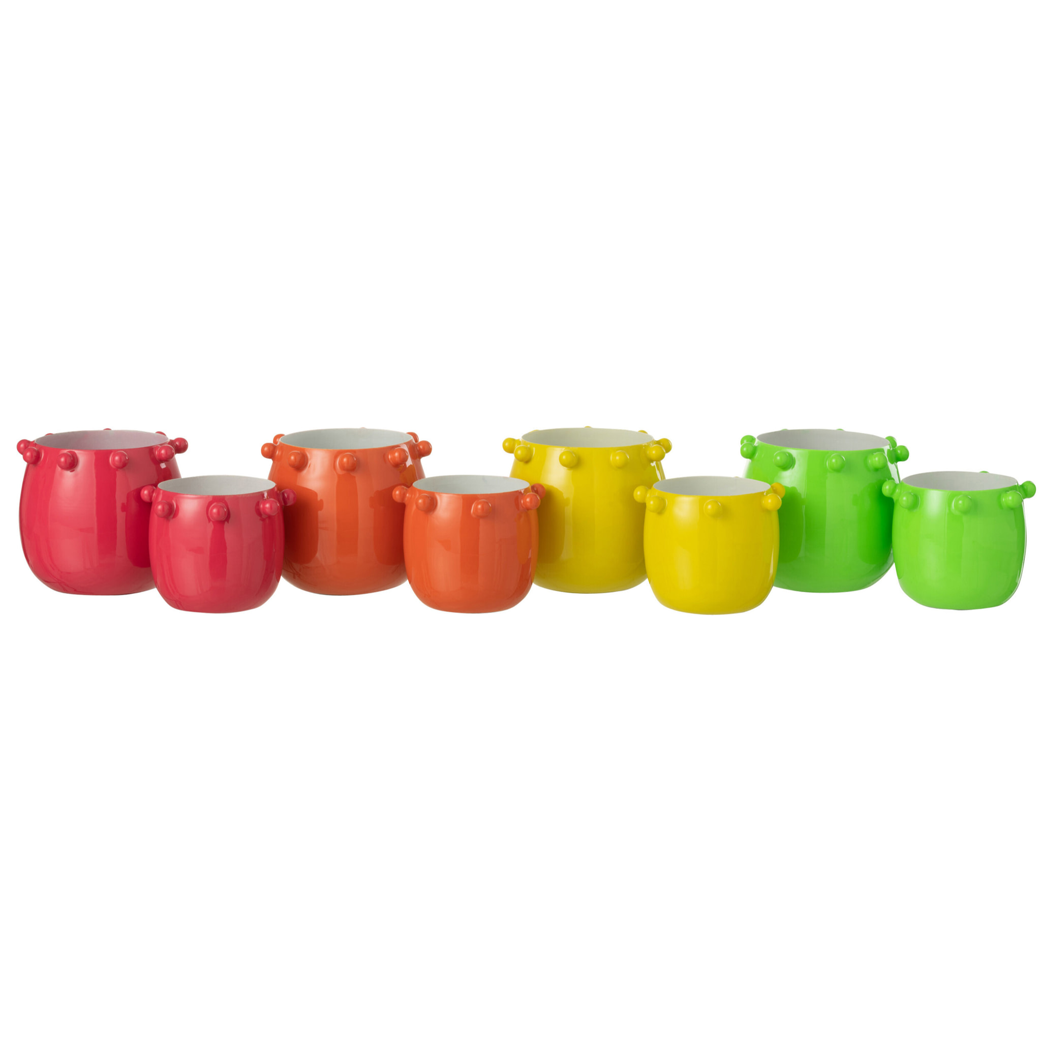 J-Line photophore Cactus - fer - mix - large - 4 pcs