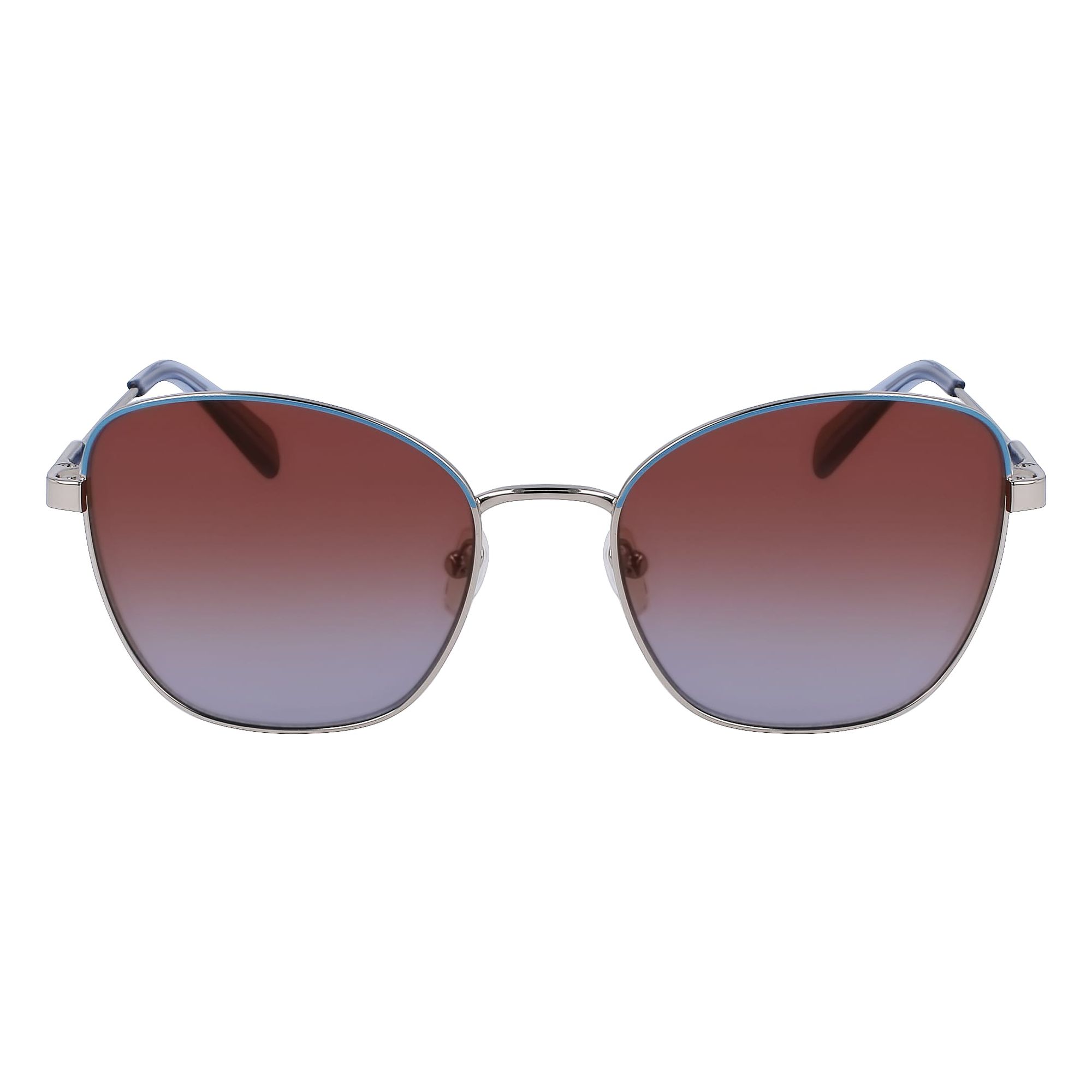 Longchamp - lunettes de soleil - gris - Couleur des verres : rouge - indice solaire : cat. 2
