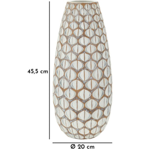VASO RESINA TIBET CM CM Ø 20X45,5