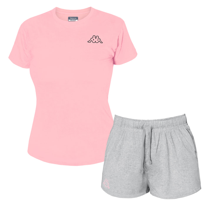 Completo Corto Donna KAPPA Cotone Jersey