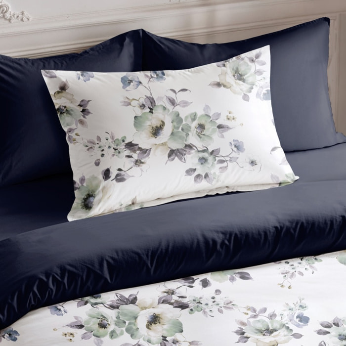 Funda de Almohada Rosella Azul