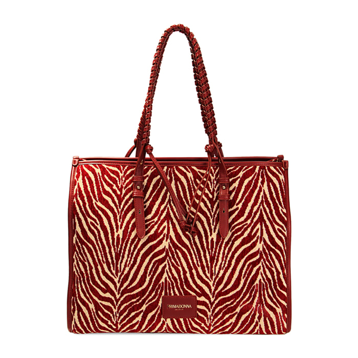 Borsa a spalla zebrata