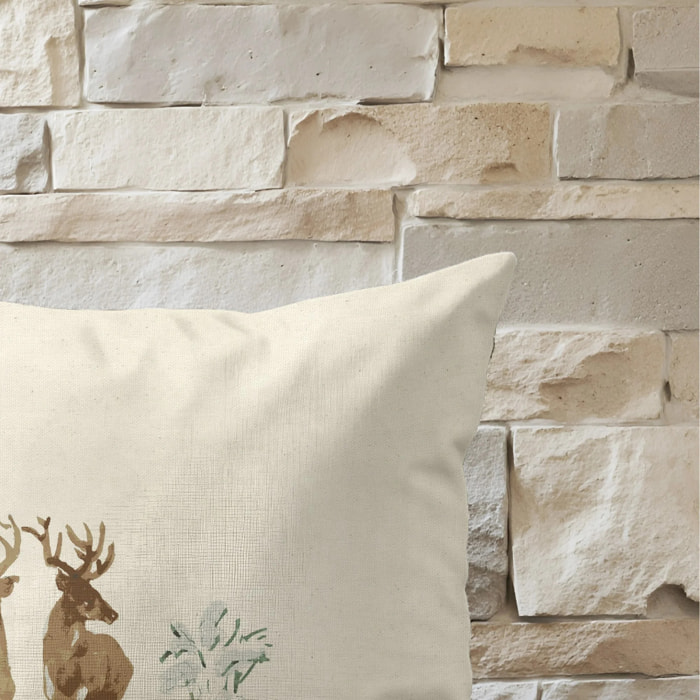 Housse de coussin Cerf B