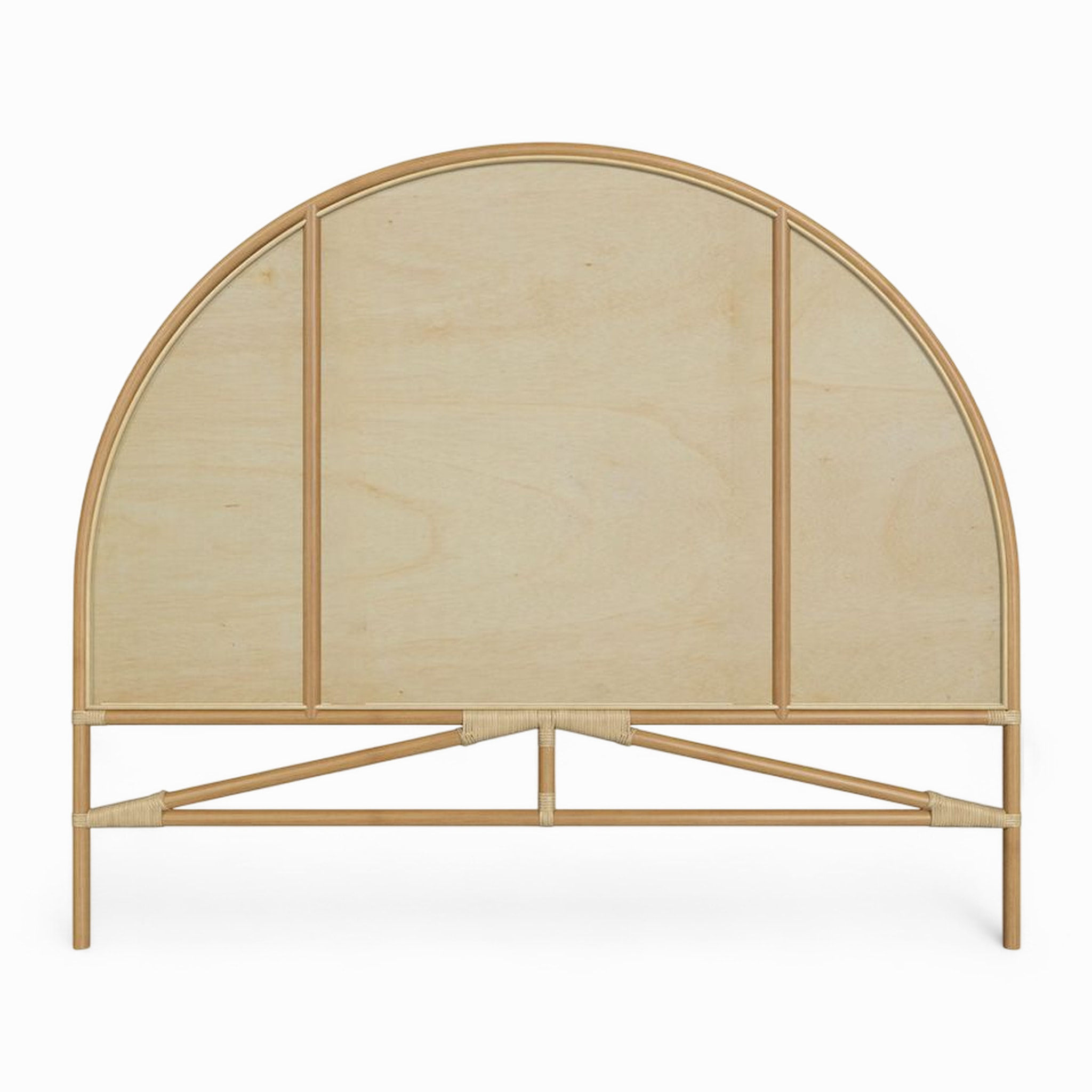Tête de lit en rotin naturel 160 cm - Beigia